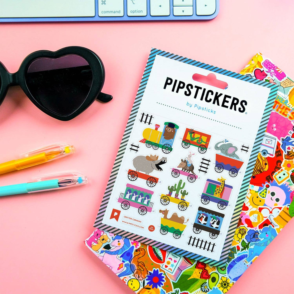 Pipstickers - Critter Caravan