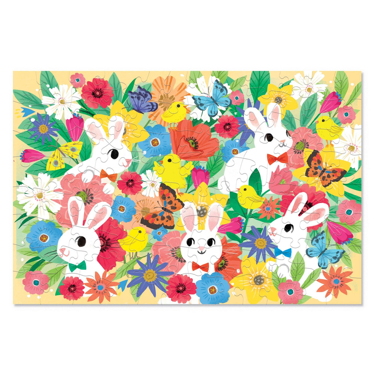 100-Piece Fuzzy Puzzle - Bunny