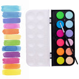 Black Edition Watercolor Palette - Neon