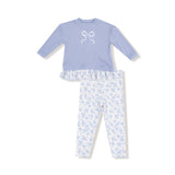 Waffle Pullover and Leggings - Romi Floral