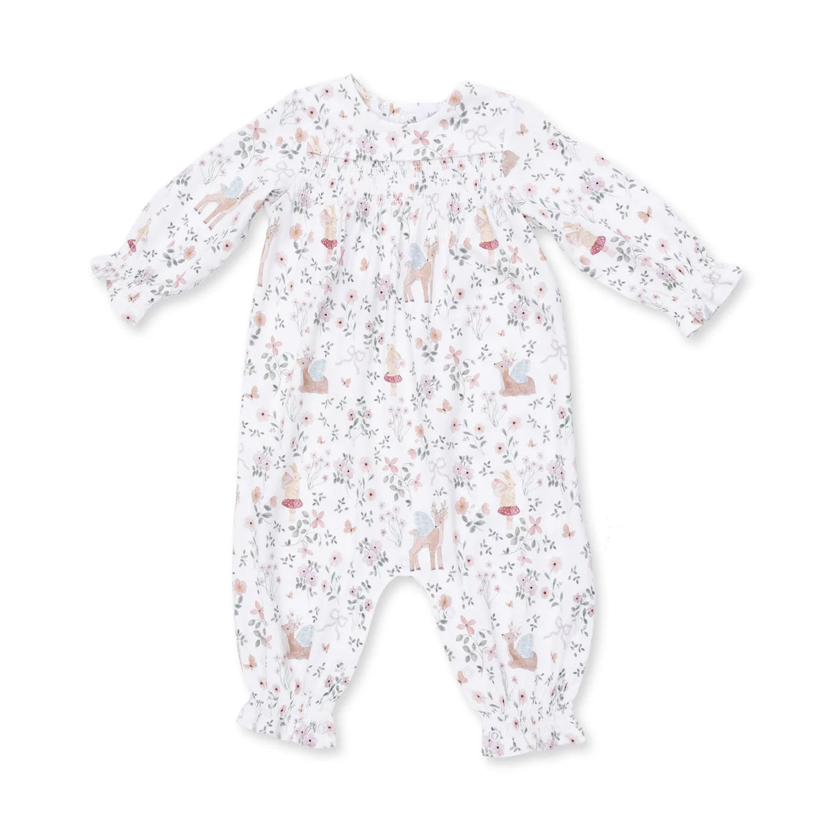 Smocked Romper - Enchanted Woodland