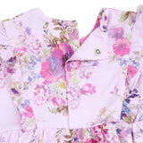Ruffle Bodysuit Dress - Dahlia Floral