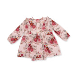 Ruffle Bodysuit Dress - Sabrina Floral
