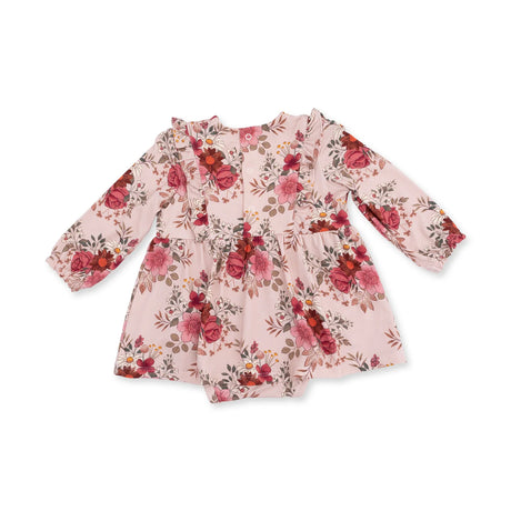 Ruffle Bodysuit Dress - Sabrina Floral