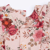Ruffle Bodysuit Dress - Sabrina Floral