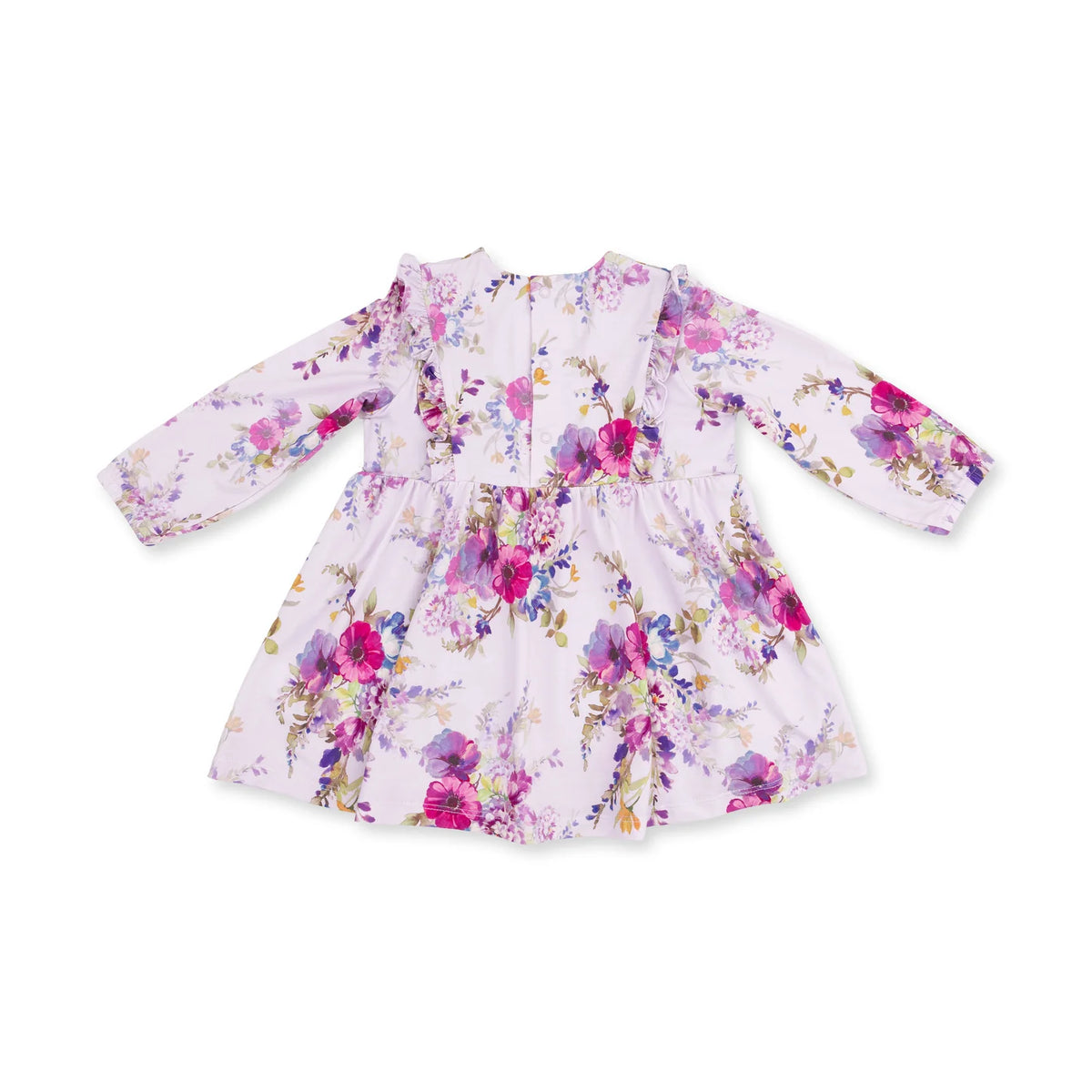 Ruffle Dress and Leggings - Dahlia Floral