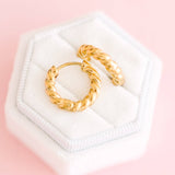 Pierced Co. Earrings - Rope Huggies
