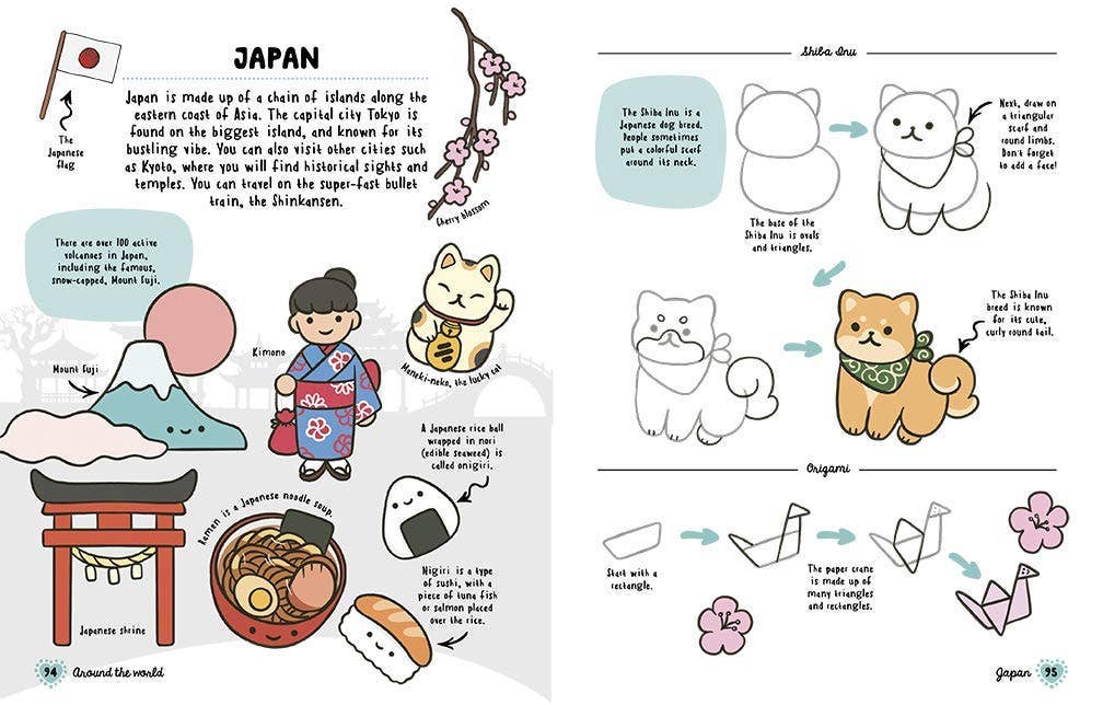 How to Draw Cute Stuff - Around the World