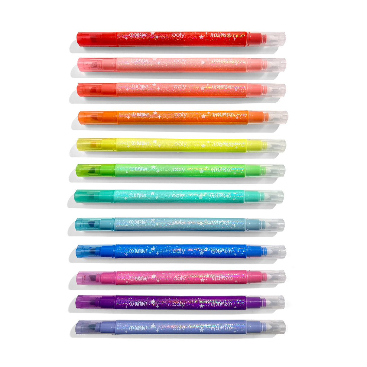 Switch-Eroo Sparkle Glittery Color Changing Markers
