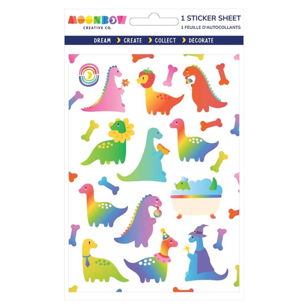 Moonbow Creative Co Stickers - Dinos Daily Life