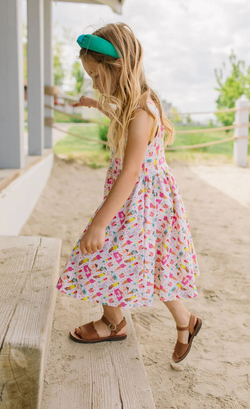 Tank Dress - Ice Cream Truck