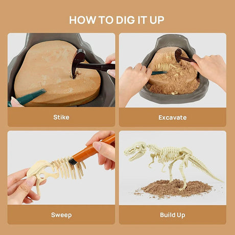 Tyrannosaurus Deluxe Dinosaur Fossil Dig Kit