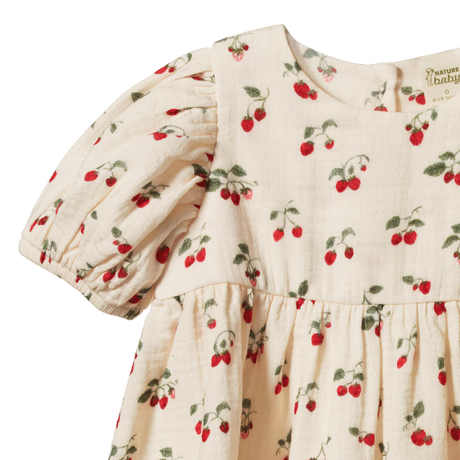 Albertine Dress - Strawberry Blush
