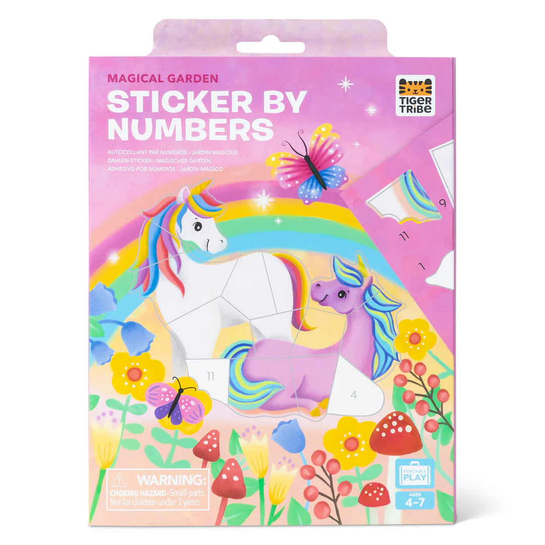 Sticker by Number - Magical Garden