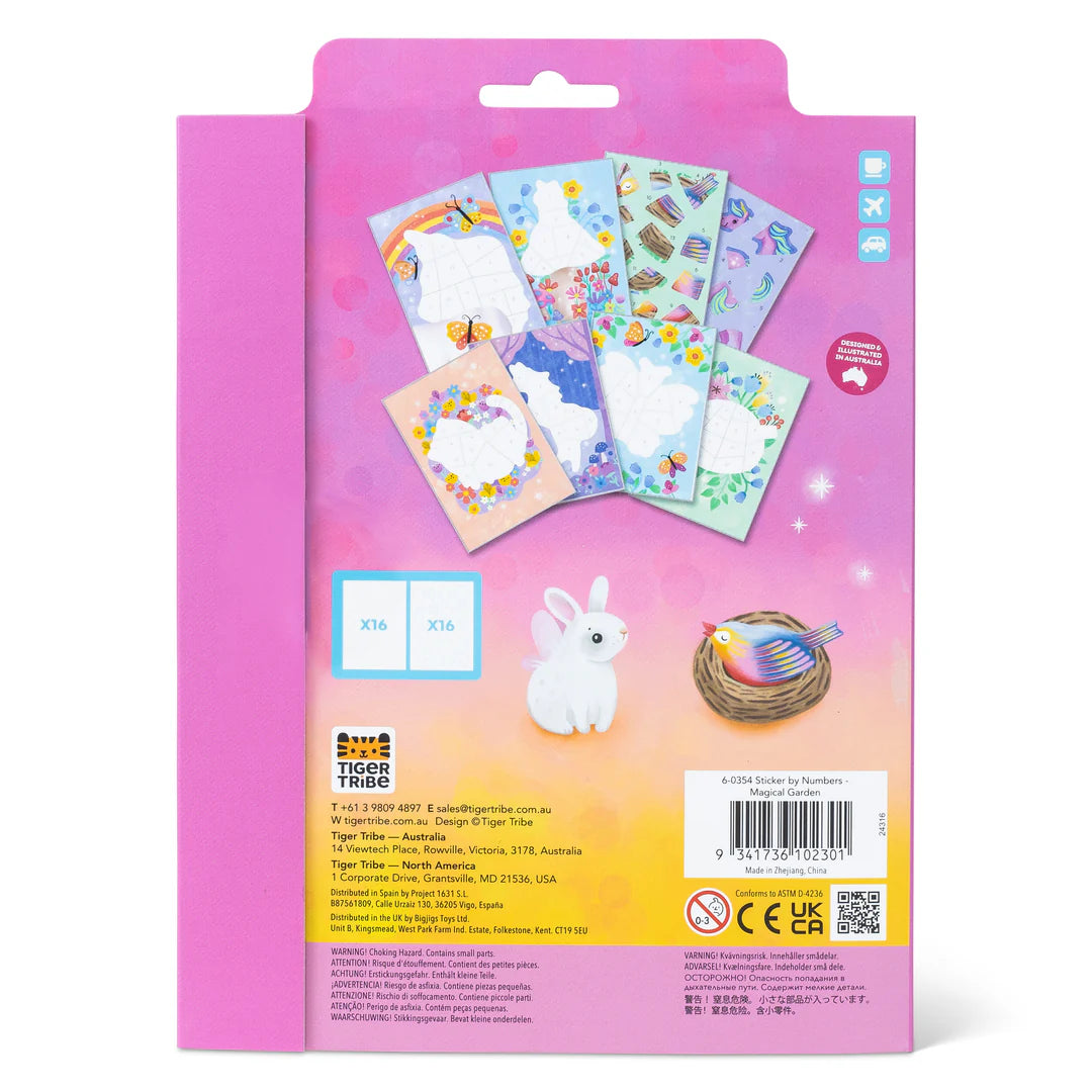 Sticker by Number - Magical Garden