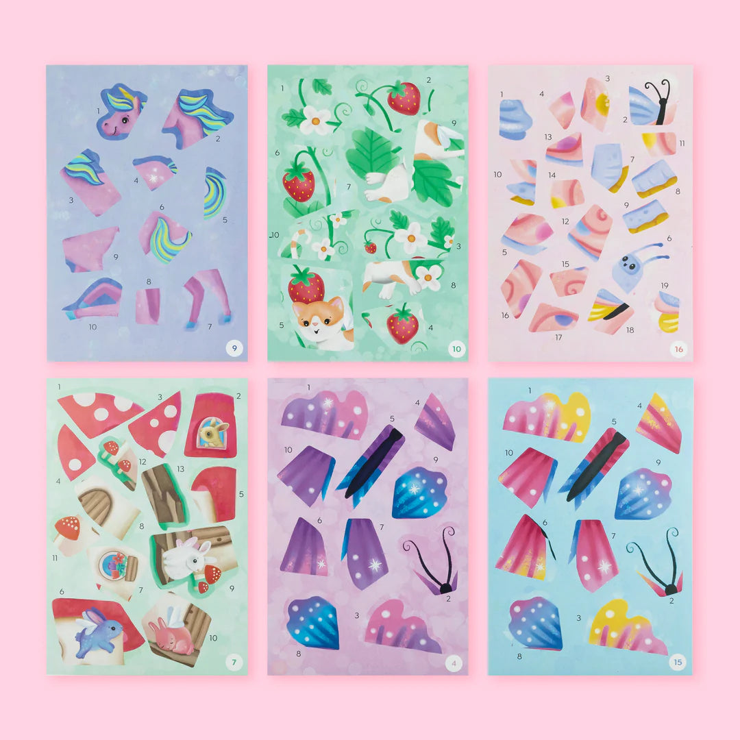 Sticker by Number - Magical Garden