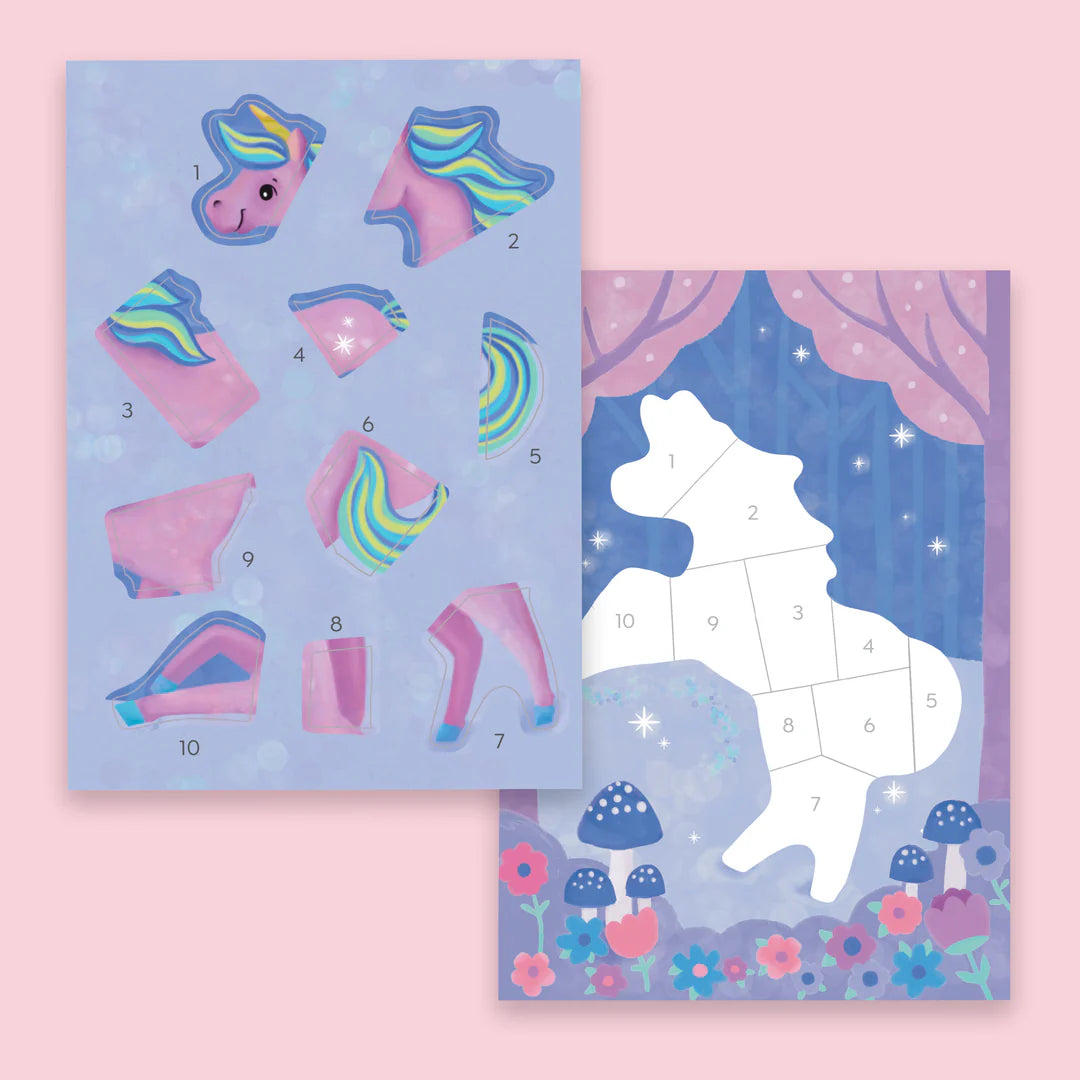 Sticker by Number - Magical Garden