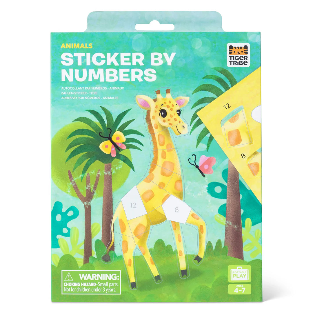 Sticker by Number - Animals