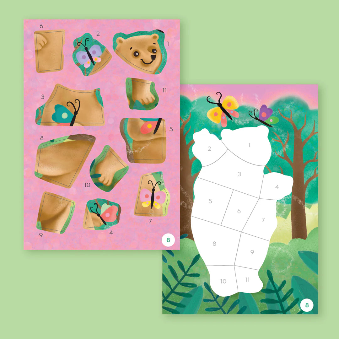 Sticker by Number - Animals