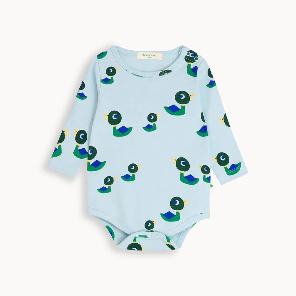 Long Sleeve Bodysuit - Ducks FINAL SALE
