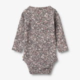 Liv Bodysuit - Purple Stone Flowers
