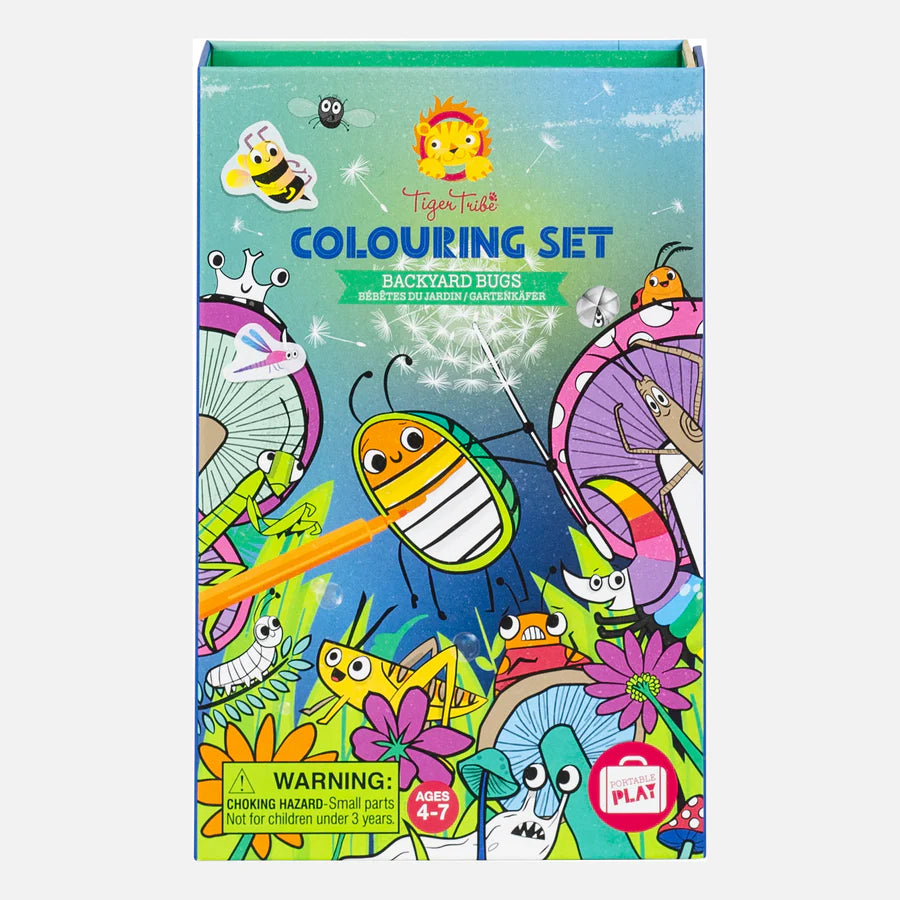 Coloring Set - Backyard Bugs