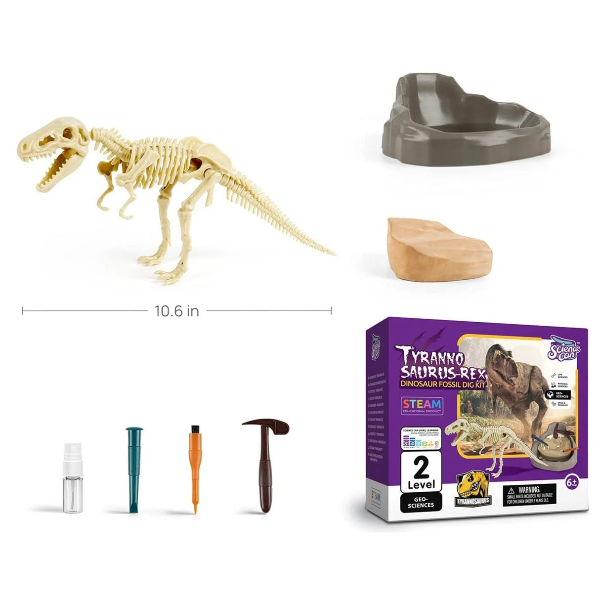 Tyrannosaurus Deluxe Dinosaur Fossil Dig Kit