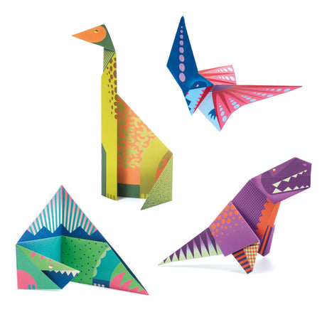 Origami Paper Kit - Dinosaurs