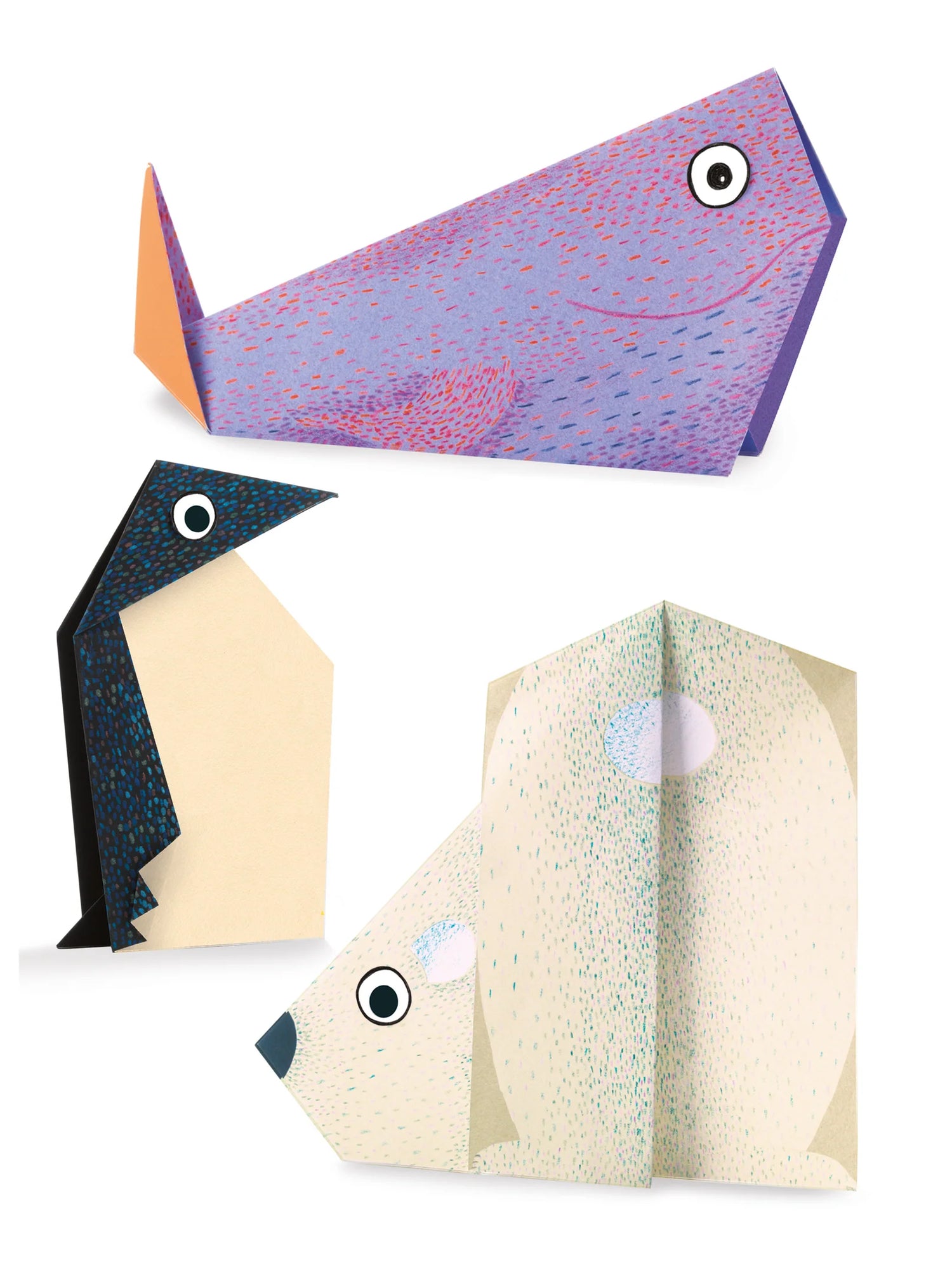 Origami Paper Kit - Polar Animals