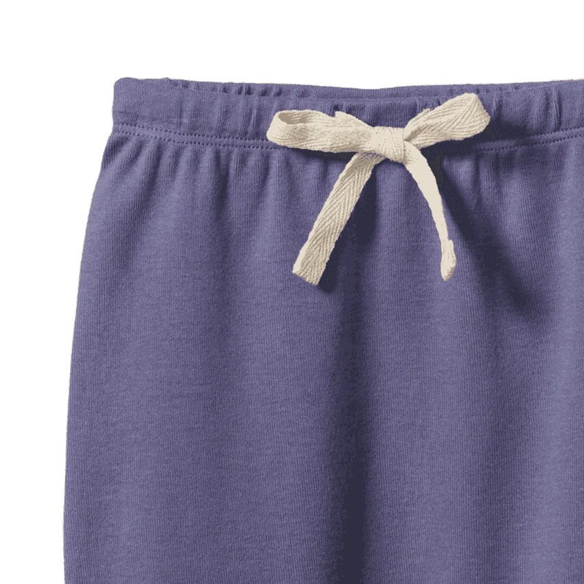 Cotton Drawstring Pants - Heron