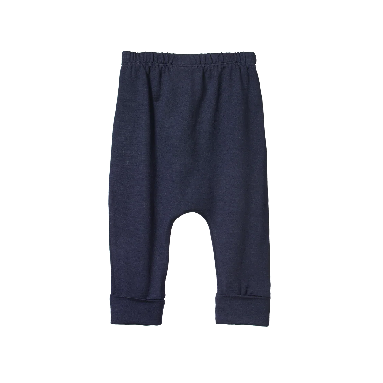 Cotton Drawstring Pants - Navy