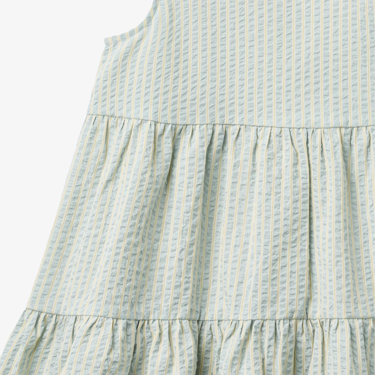 Louise Seersucker Dress - Summer Sky Stripe
