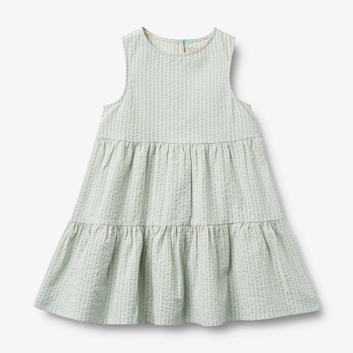 Louise Seersucker Dress - Summer Sky Stripe