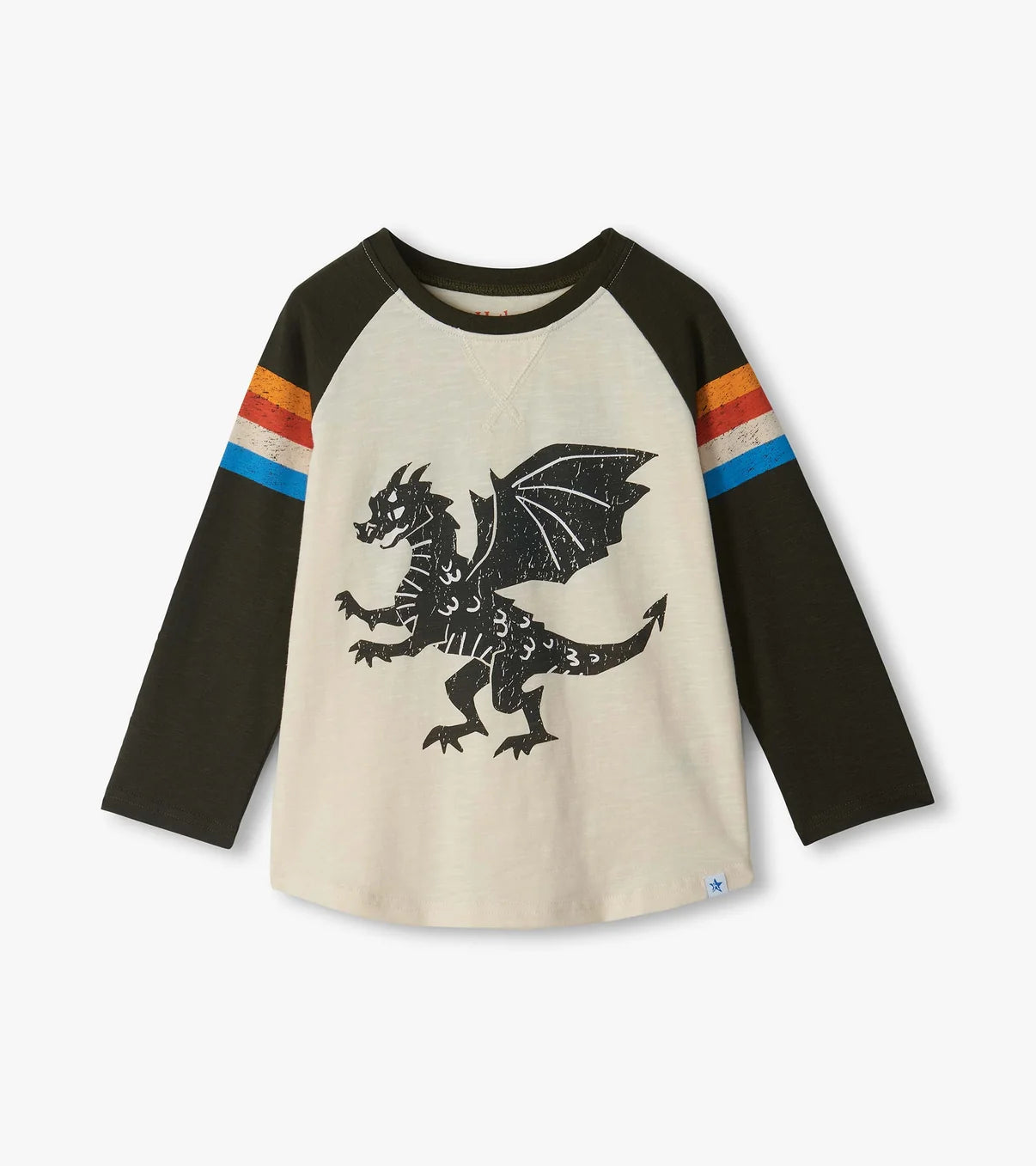 Raglan Graphic Tee - Dragon