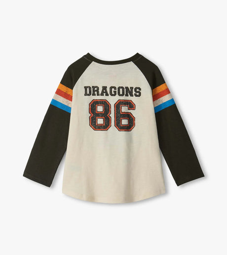 Raglan Graphic Tee - Dragon