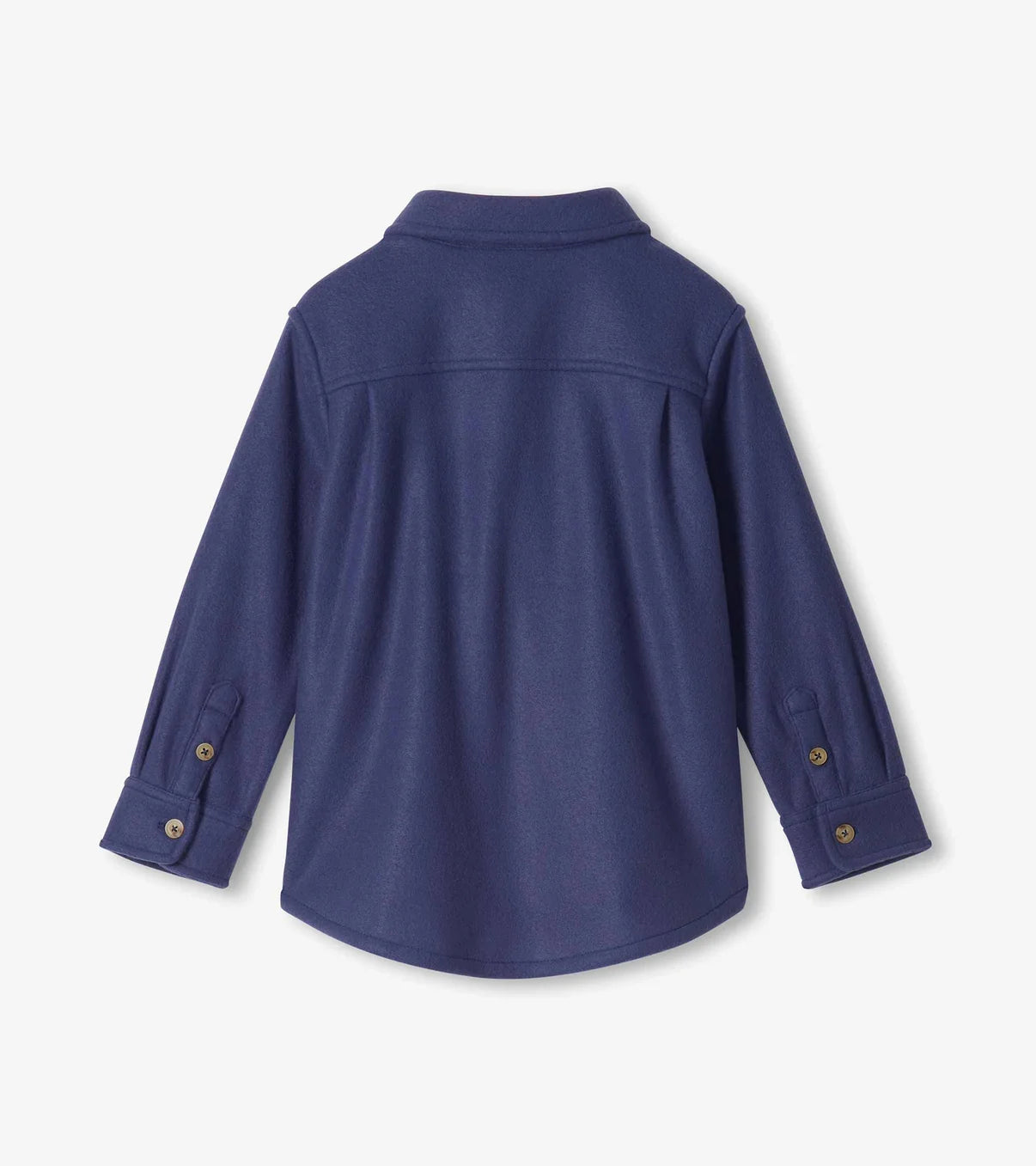 Fleece Button Down - Patriot Blue