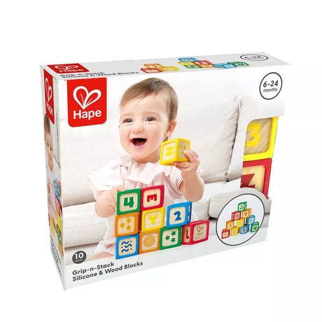 Grip 'n Stack Silicone Wood Blocks