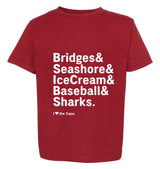 I Love the Cape SS Tee