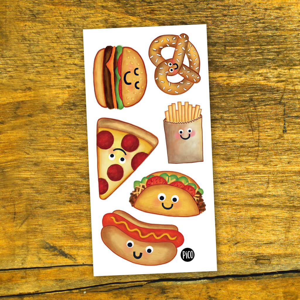 PiCO Temporary Tattoos - Salted Treats