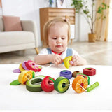 Caterpillar Fruit Feast Lacing Beads