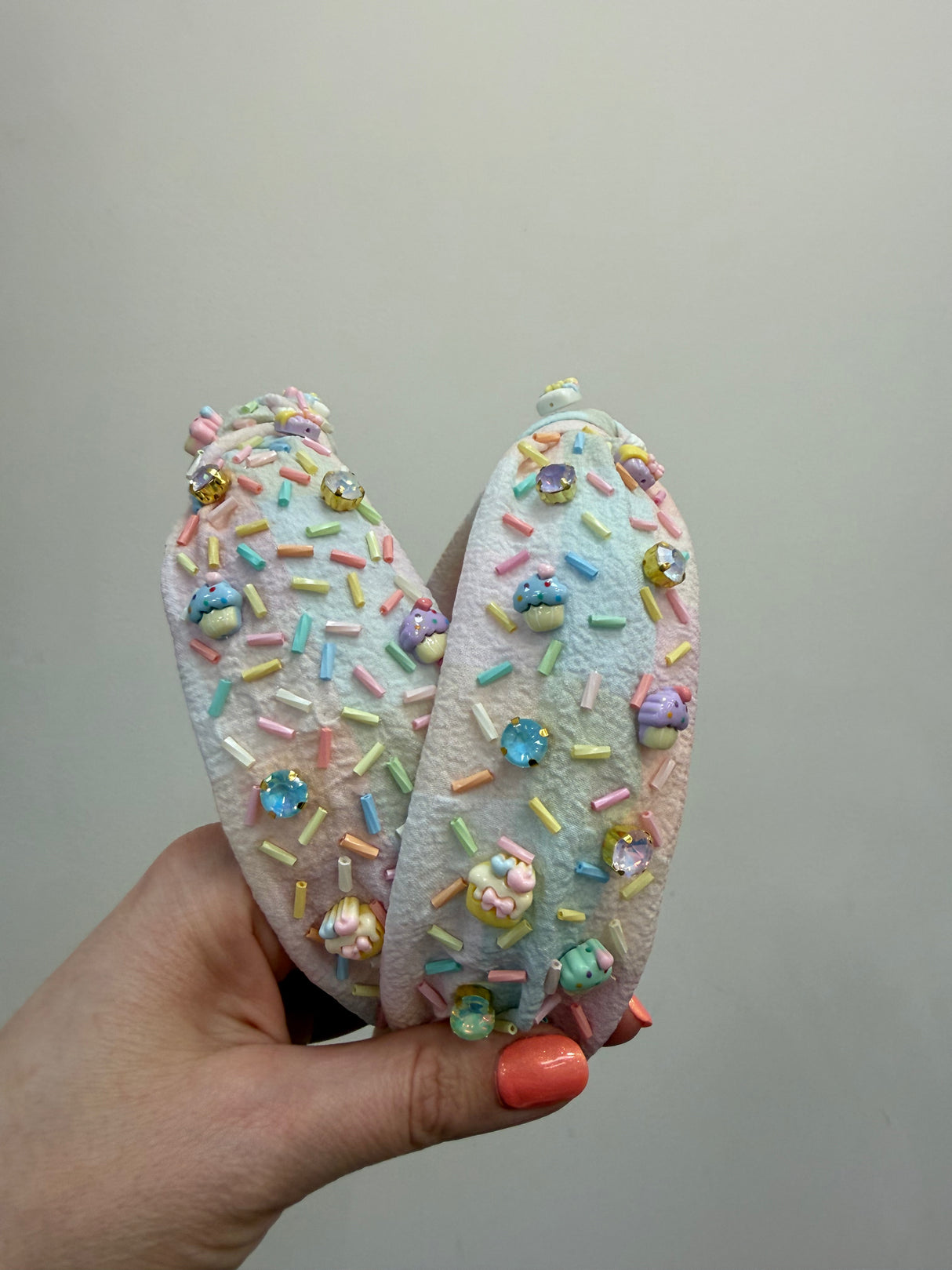 Knot Headband - Sprinkle Treat Charm