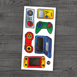 PiCO Temporary Tattoos - Video Games