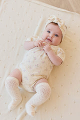 Jamie Kay Cap Sleeve Bodysuit - Thelma Orchid