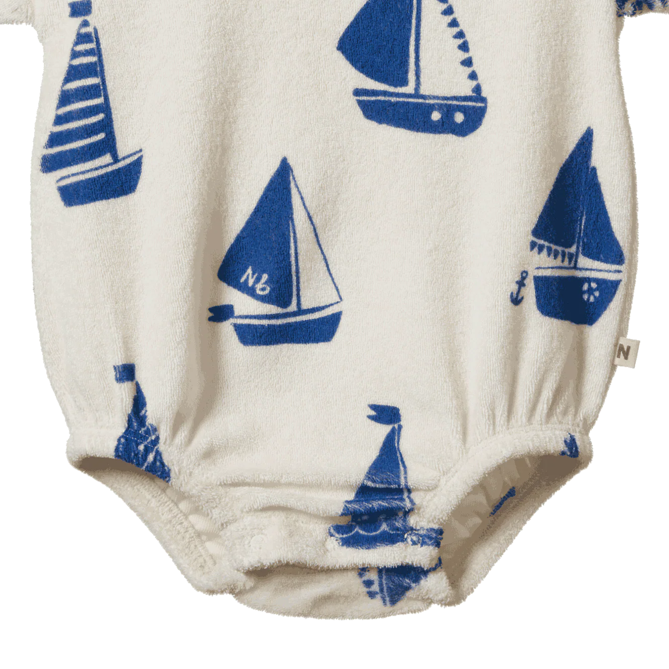 Juno Terry Romper - Regatta