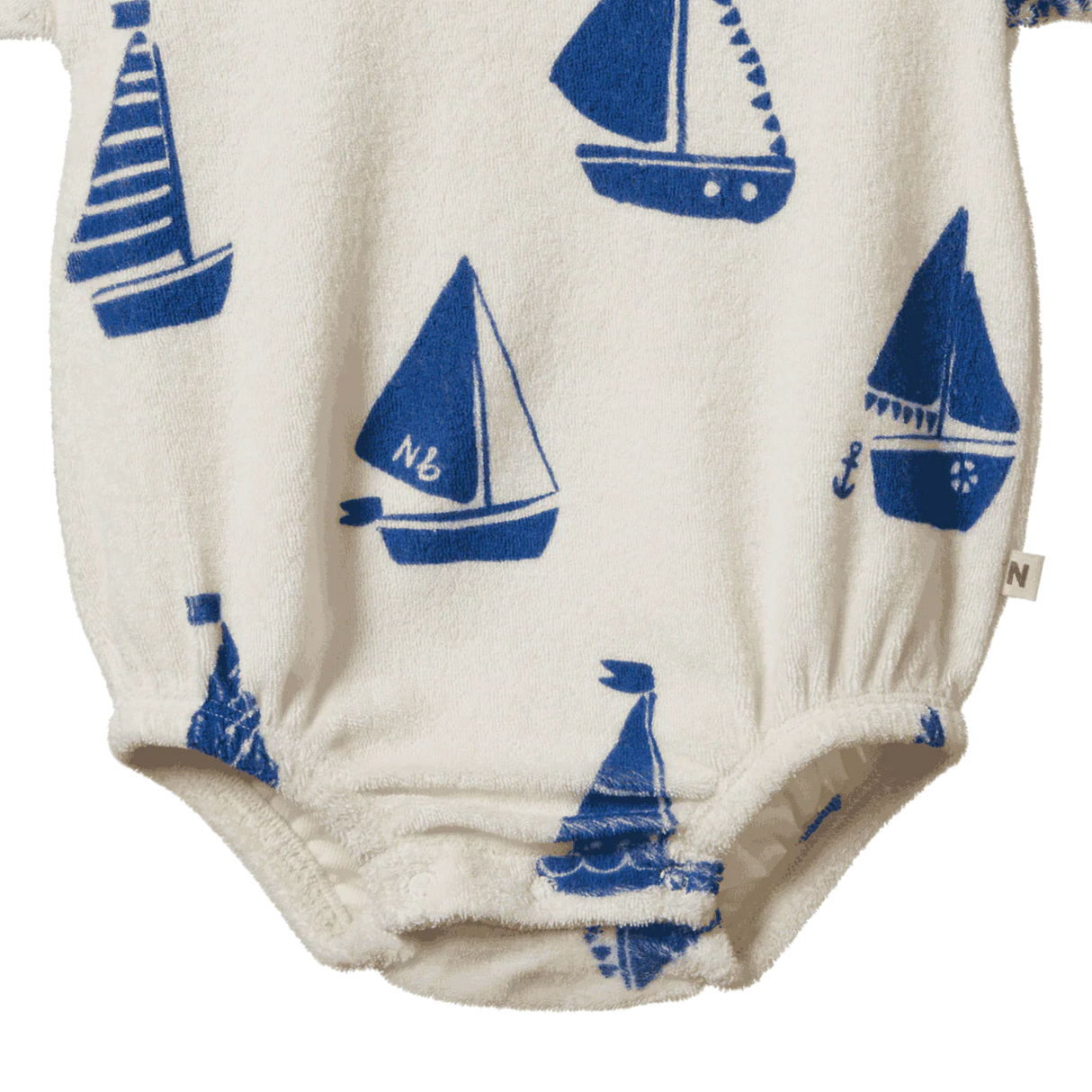 Juno Terry Romper - Regatta