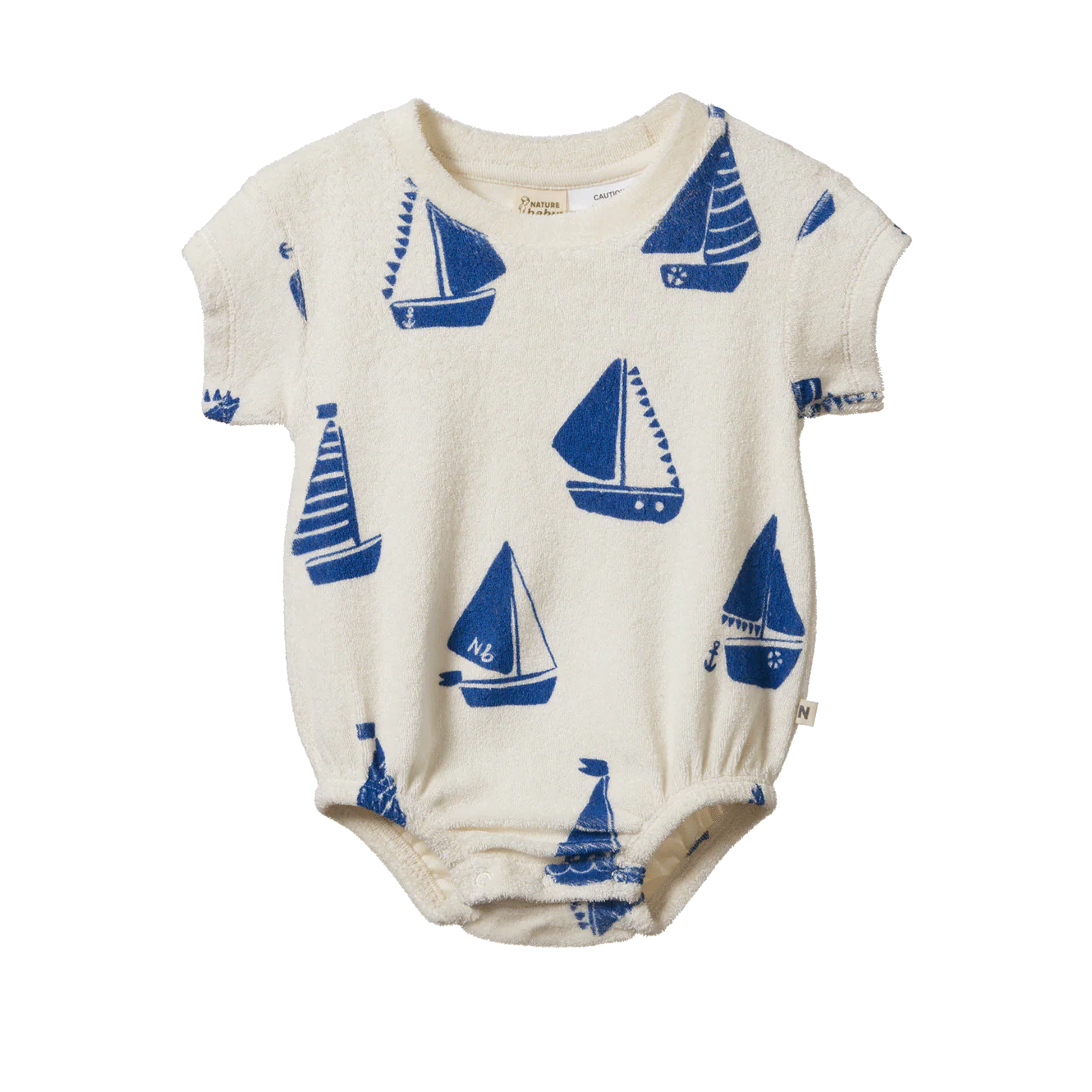 Juno Terry Romper - Regatta
