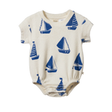 Juno Terry Romper - Regatta
