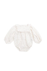 Jamie Kay Organic Cotton Muslin Frances Playsuit - Pauline Pink