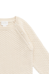 Parker Knit Jumper - Vanilla
