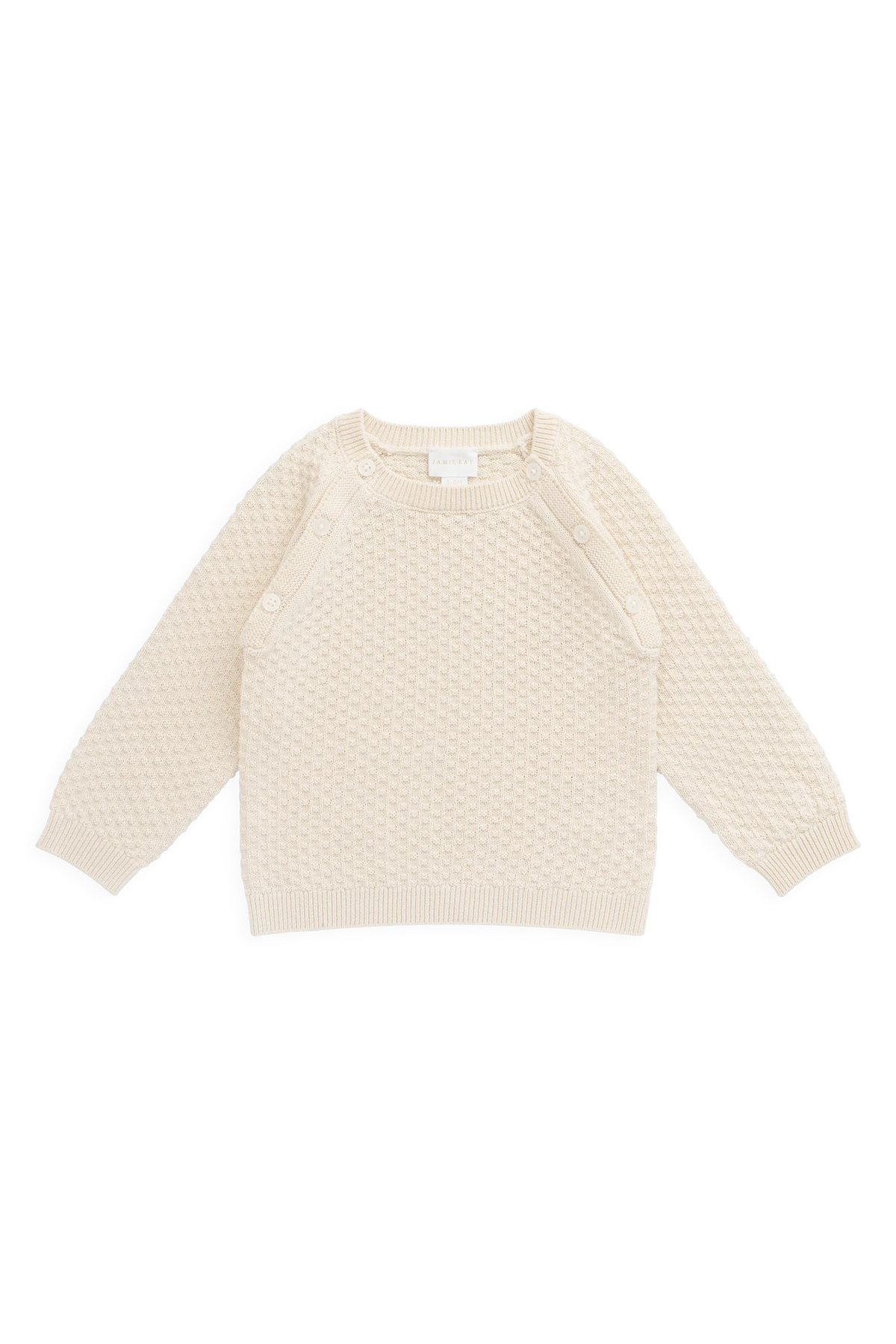 Parker Knit Jumper - Vanilla